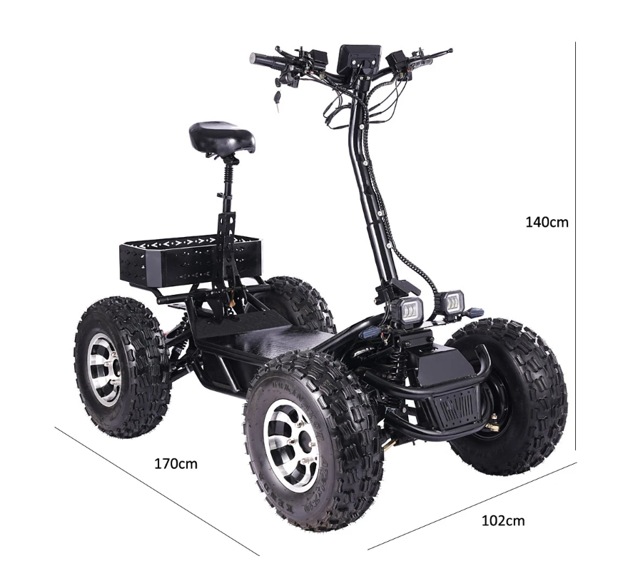 รถเอทีวีไฟฟ้า 4 ล้อ สำหรับผู้ใ - 60V 50Ah Electric Scooter Battery บทวิจารณ์และราคา