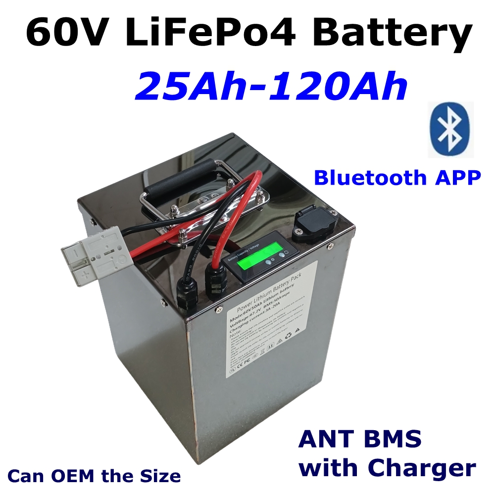 60V 25Ah 30Ah 40Ah 80Ah 100Ah  - 72V 40Ah Lifepo4 Battery Pack บทวิจารณ์และราคา