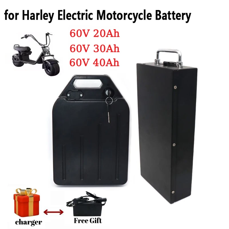 สำหรับแบตเตอรี่ Harley 60V 20A - 60V 50Ah Electric Scooter Battery บทวิจารณ์และราคา
