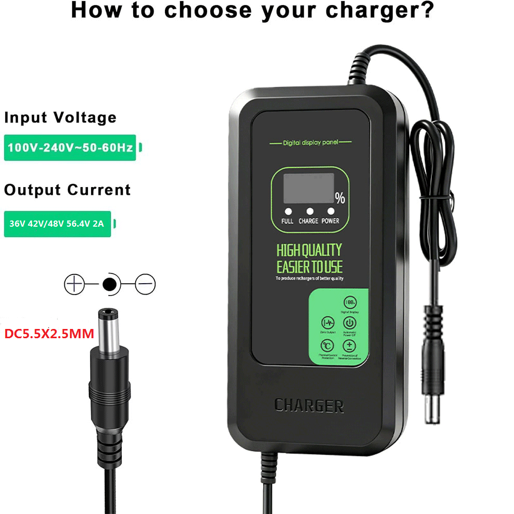 อัพเกรดใหม่เครื่องชาร์จแบตเตอร - 84V 20A Smart Charger บทวิจารณ์และราคา