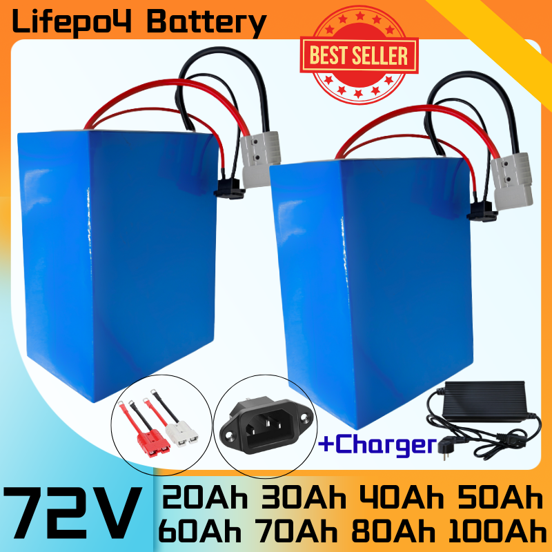 แบตเตอรี่ลิเธียม XNY 72V LiFeP - 72V 40Ah Lifepo4 Battery Pack บทวิจารณ์และราคา