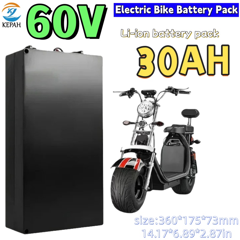 แบตเตอรี่ฮาร์เลย์ 60V 20Ah/30A - 60V 50Ah Electric Scooter Battery บทวิจารณ์และราคา