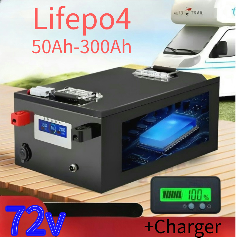 แบตเตอรี่ LiFePO4 72V 50-300Ah - 72V 40Ah Lifepo4 Battery Pack บทวิจารณ์และราคา