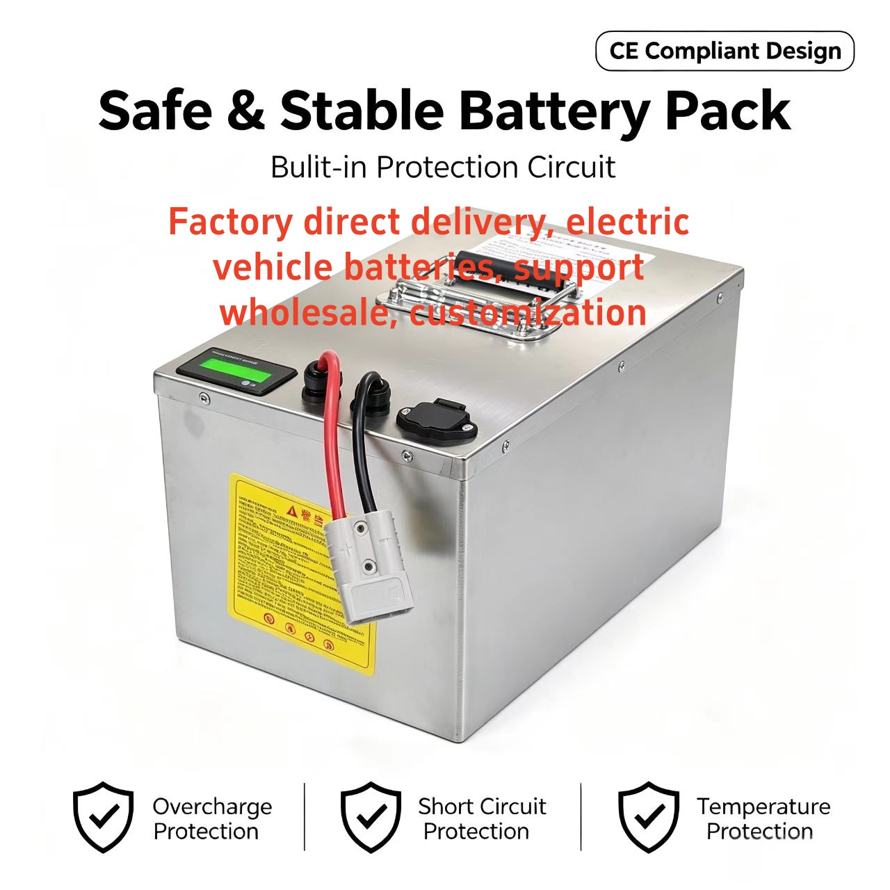 ชุดแบตเตอรี่ LiFePO4 ขนาด 60V  - 60V 50Ah Electric Scooter Battery บทวิจารณ์และราคา
